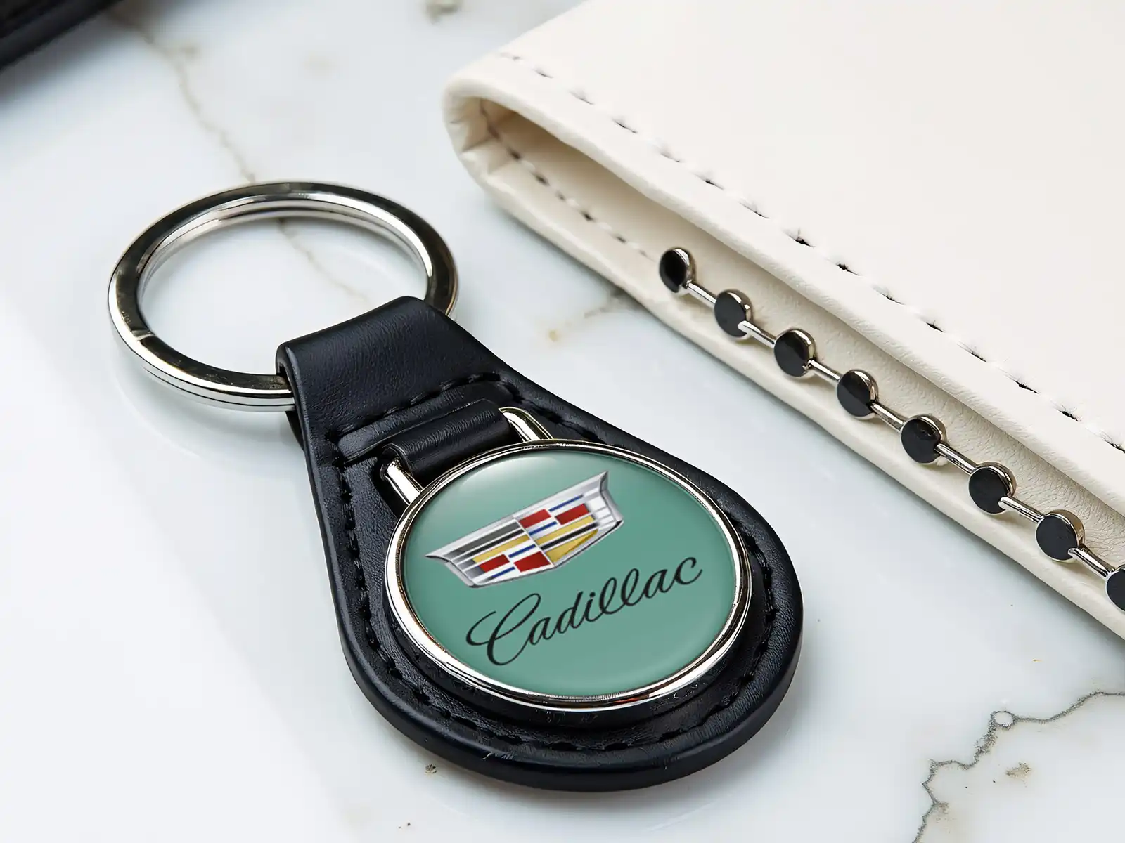 Cadillac Pochette Cuir Chic Robuste Édition Réglage